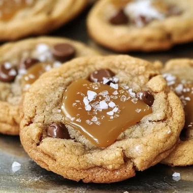 Salted Caramel Cookie Recipe