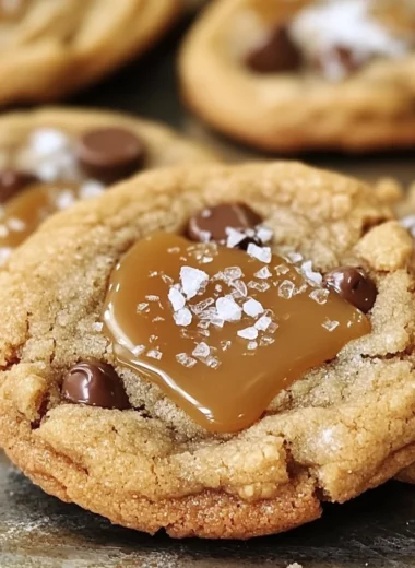 Salted Caramel Cookie Recipe