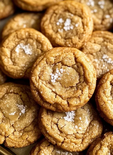 Salted Honey Cookies Recipe