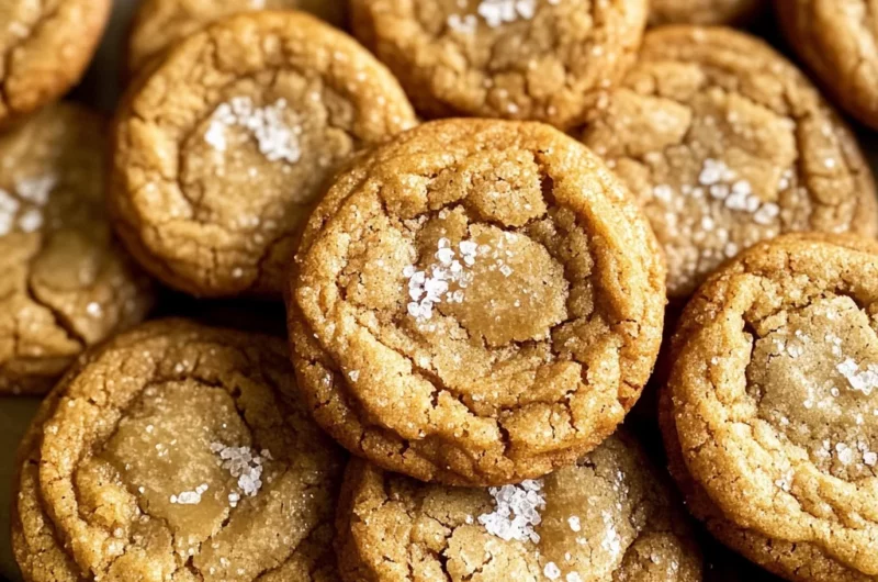 Salted Honey Cookies Recipe
