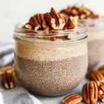 Southern Pecan Pie in a Jar Chia Pudding