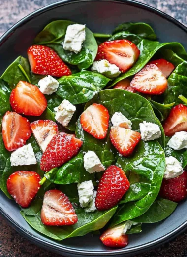Strawberry Spinach Salad Recipe