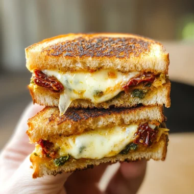 Sun-Dried Tomato Pesto Grilled Cheese: A Flavor Delight!