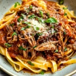 Sunday Slow Cooker Beef Ragu Recipe