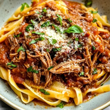 Sunday Slow Cooker Beef Ragu Recipe