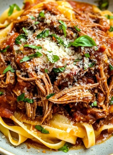 Sunday Slow Cooker Beef Ragu Recipe