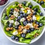 Tasty Easter Spring Salad with Goat Cheese