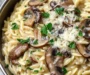 Tasty Orzo with Mushrooms