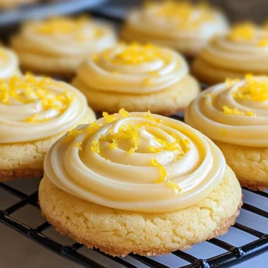 Zesty Lemon Frosted Cookies: A Tangy Delight to Brighten Your Day