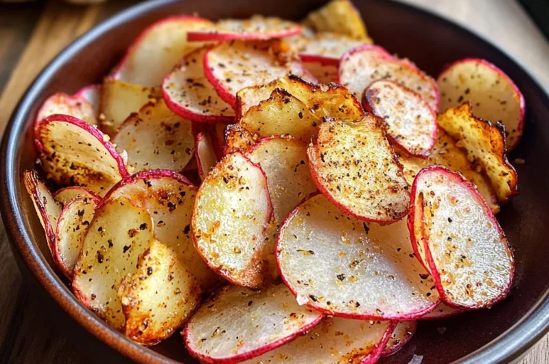 Air Fryer Radish Chips