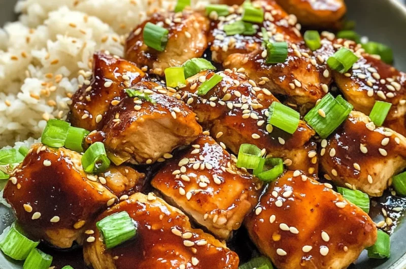 Air Fryer Teriyaki Chicken