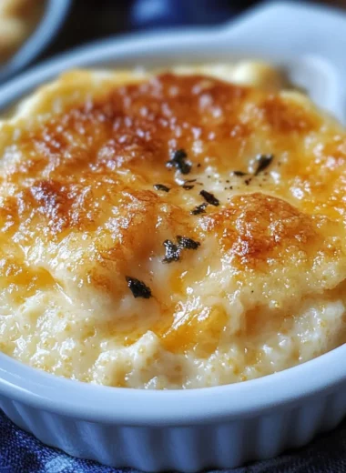 Baked Gouda Cheese Grits