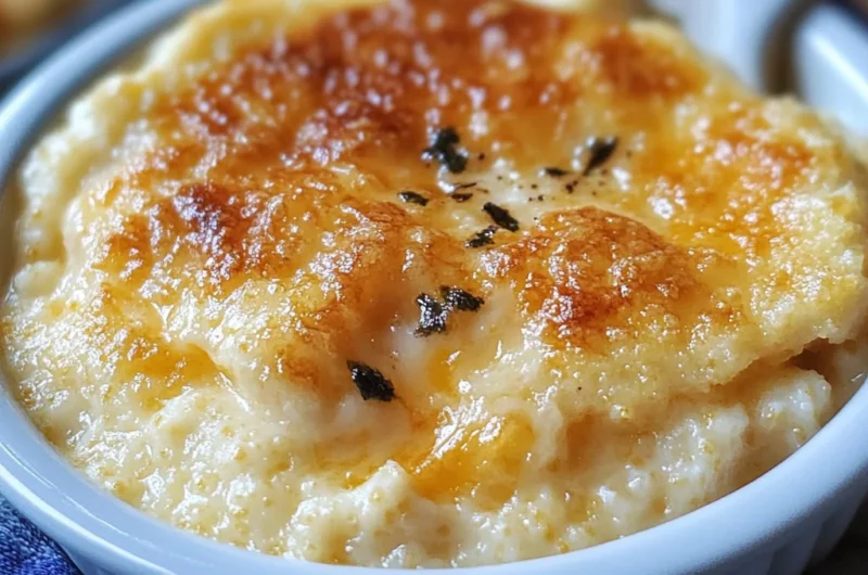 Baked Gouda Cheese Grits