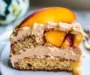 Best Peach Cake with Brown Sugar Frosting