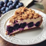 Blueberry Crumble Cheesecake