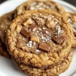 Brown Butter Coffee Toffee Cookies