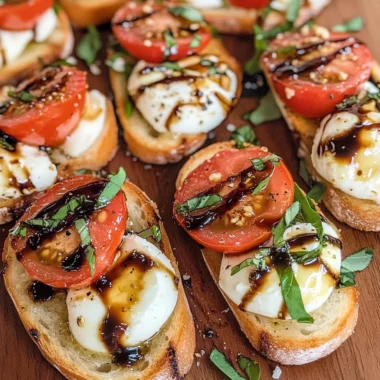 Caprese Bruschetta