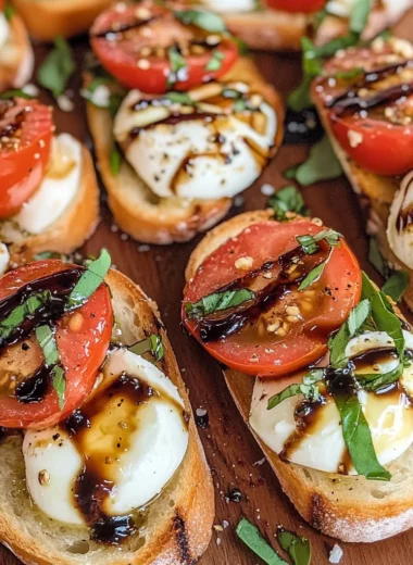 Caprese Bruschetta