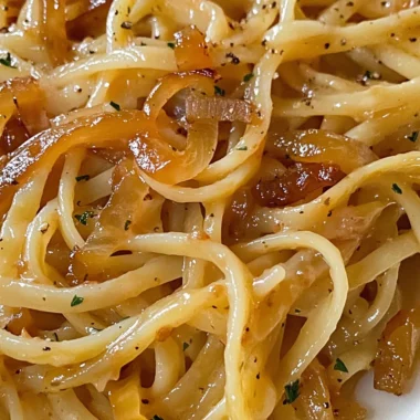 Caramelized Onion Pasta