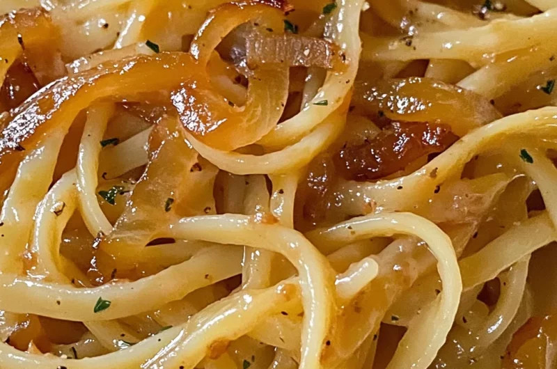 Caramelized Onion Pasta
