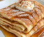 Cinnamon Roll Protein Crepes