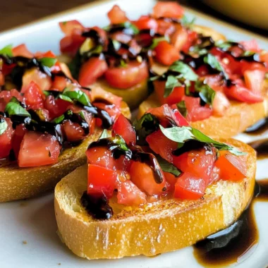 Classic Bruschetta Recipe