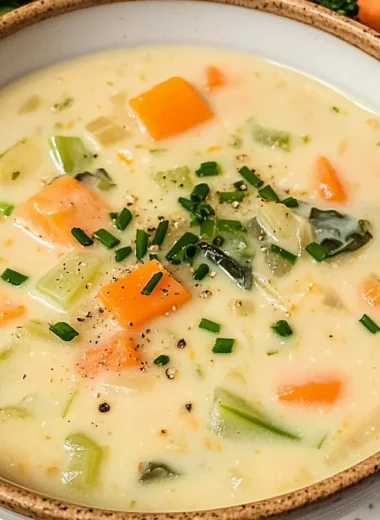 Cream of Vegetable Soup