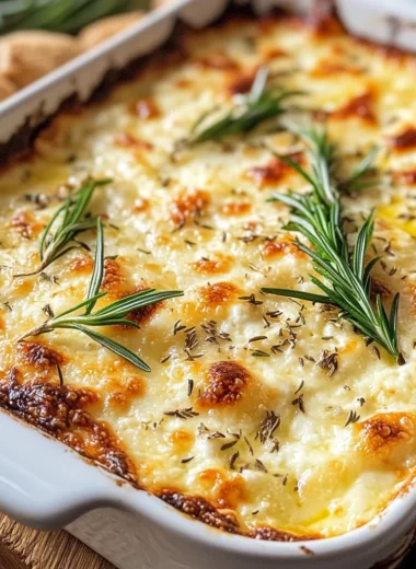 Creamy Baked Ricotta Dip
