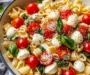 Creamy Caprese Pasta Salad