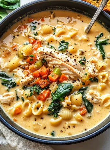 Creamy Marry Me Chicken Soup