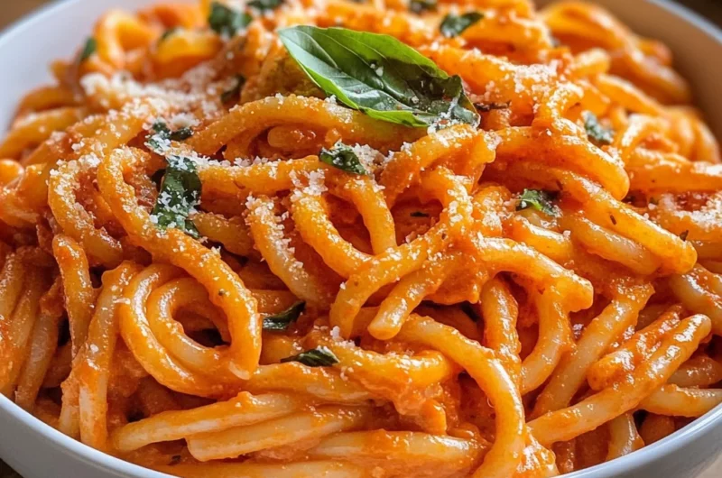 Creamy Roasted Red Pepper Pasta Sauce Recipe