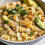 Creamy Street Corn Pasta Salad