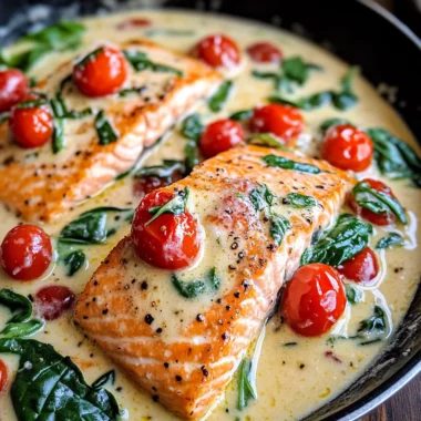 Creamy Tuscan Salmon