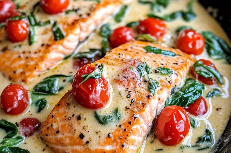 Creamy Tuscan Salmon