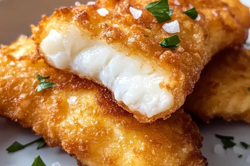Delicious Beer Battered Halibut