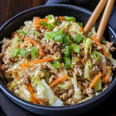 Egg Roll in a Bowl Recipe