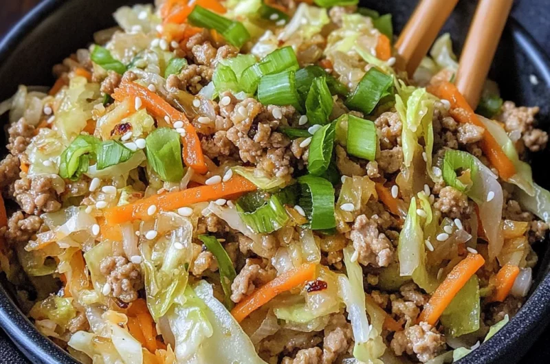 Egg Roll in a Bowl Recipe
