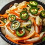 Escabeche (Homemade Spicy Mexican Pickled Vegetables)