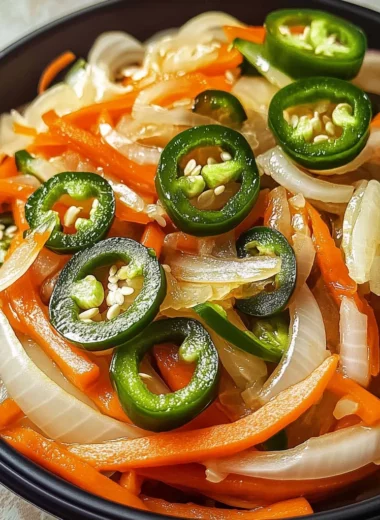 Escabeche (Homemade Spicy Mexican Pickled Vegetables)