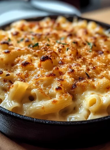 French onion soup mac & cheese