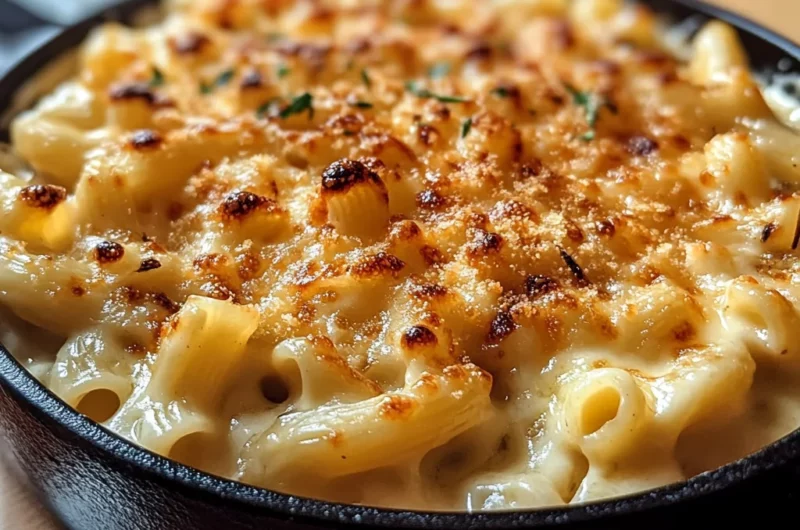 French onion soup mac & cheese