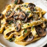 Garlic Mushroom Pasta