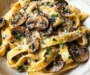 Garlic Mushroom Pasta