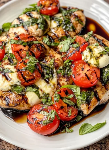 Grilled Chicken Caprese