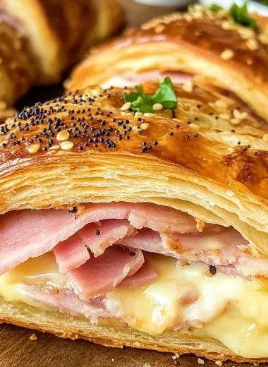 Ham and Cheese Croissant Recipe