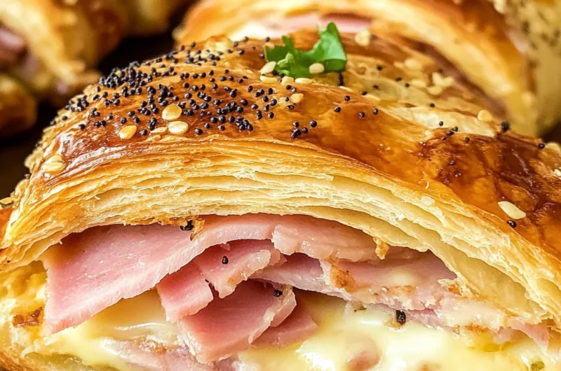 Ham and Cheese Croissant Recipe
