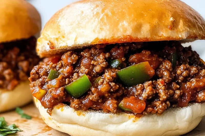 Healthy Sloppy Joes