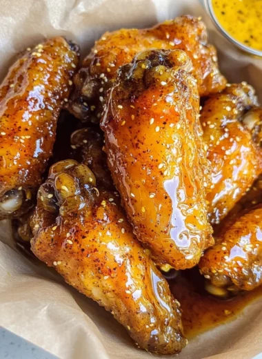 Honey Lemon Pepper Wings