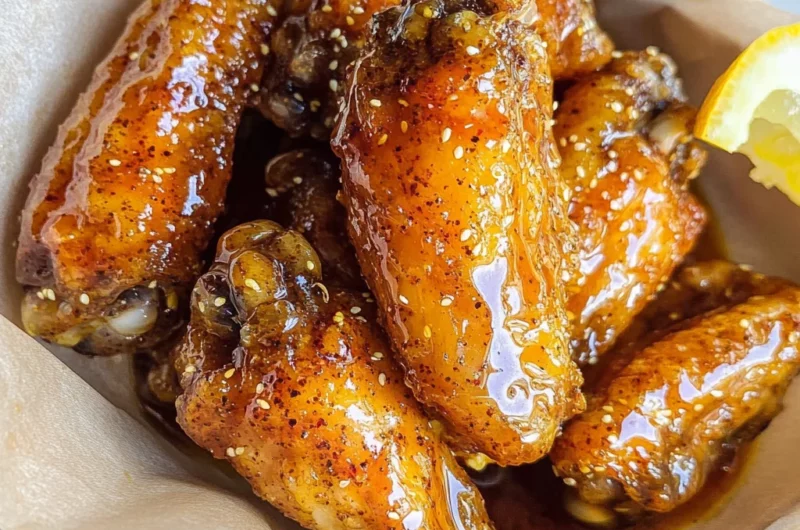Honey Lemon Pepper Wings