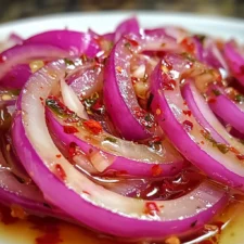 Hot Honey Pickled Red Onions